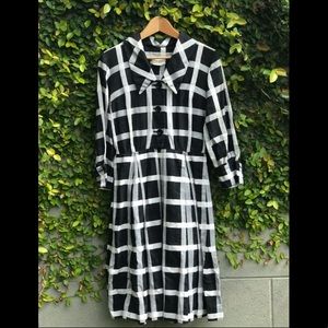 Vintage Plaid Dress